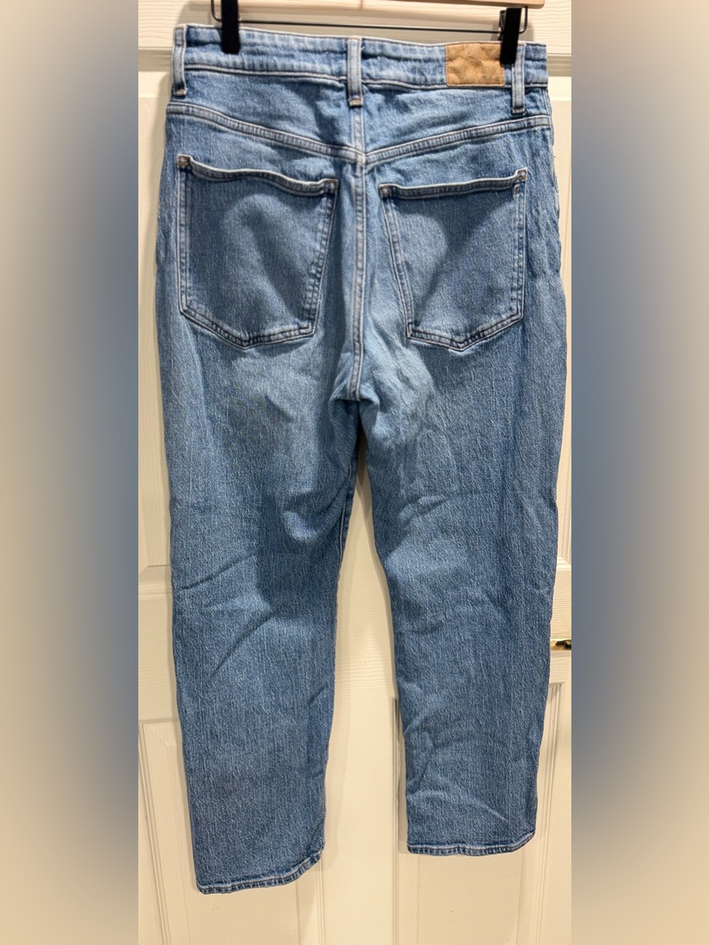 Madewell Curvy 90s Straight Jeans Size 30 High Rise Light Wash Denim Vintage Fit - Picture 9 of 13